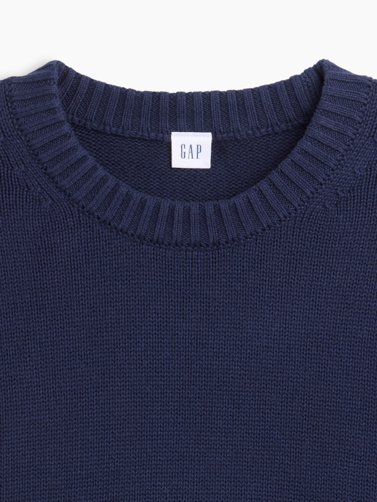 Relaxed Stripe Crewneck Sweater