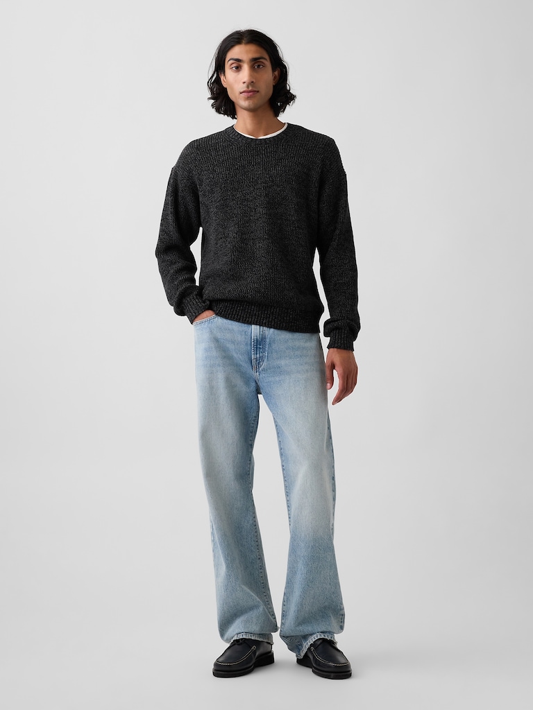 Relaxed Shaker Sweater