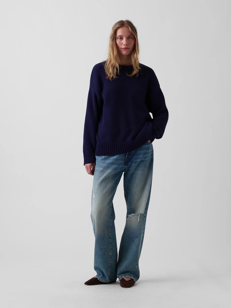 100% Cotton Oversized Sweater