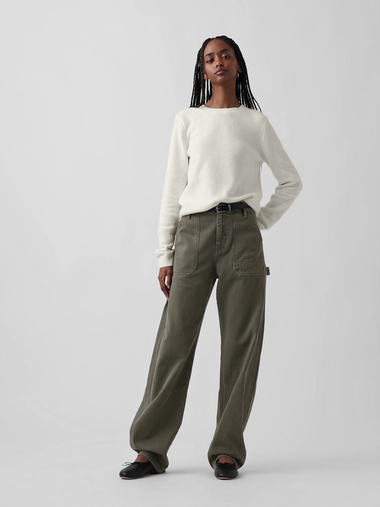 CashSoft Crew Sweater