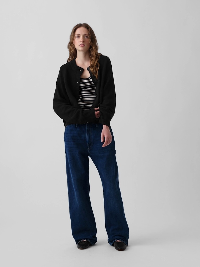 CashSoft Oversized Chunky Cardigan