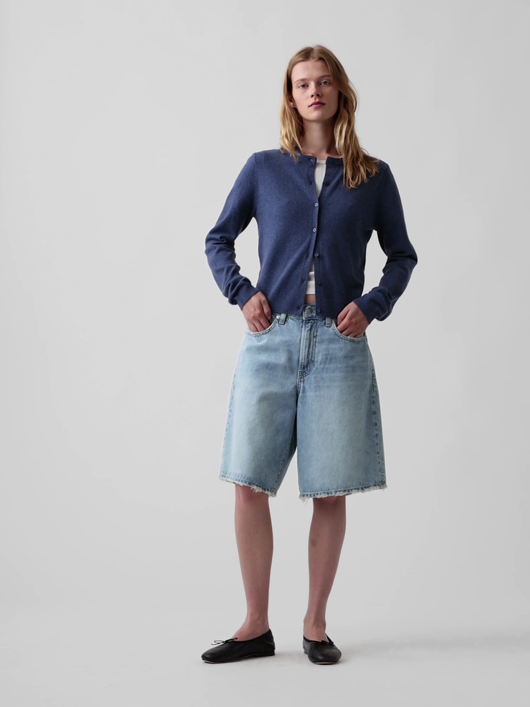 CashSoft Crop Cardigan