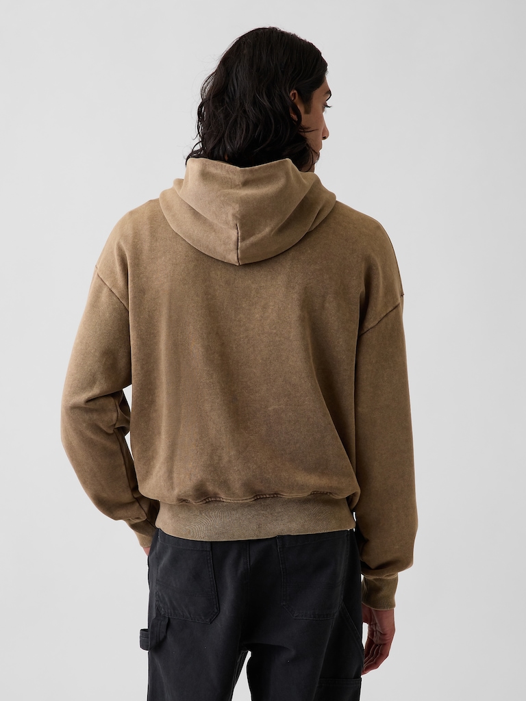 Heavyweight Oversized Logo Hoodie