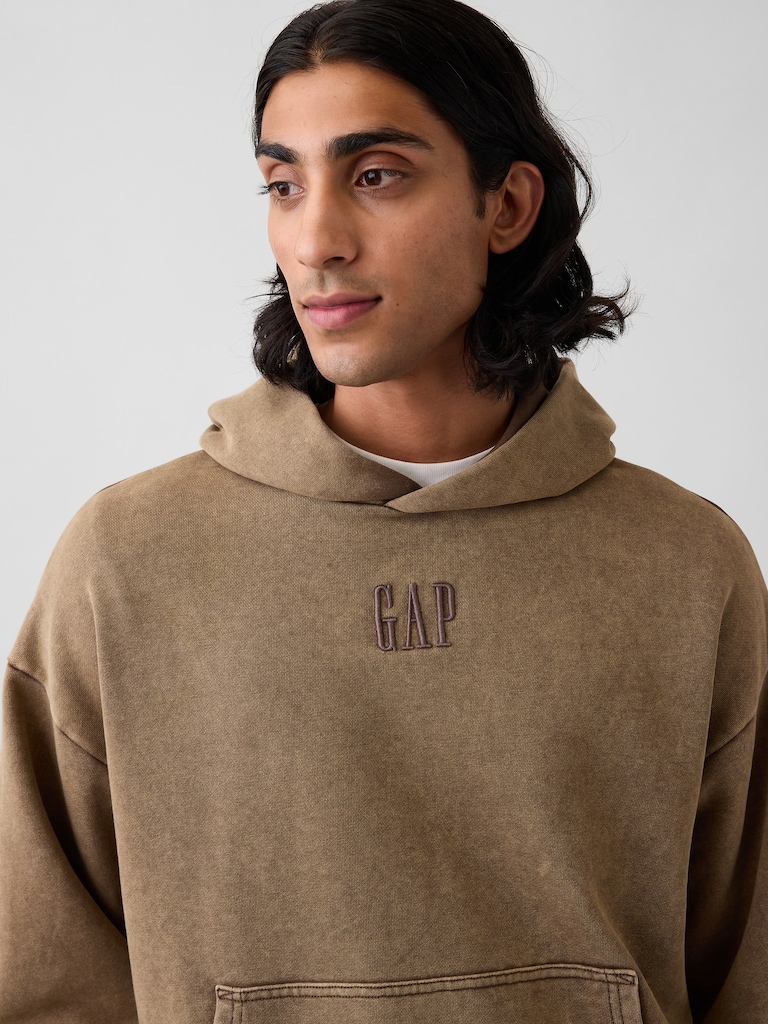 Heavyweight Oversized Logo Hoodie