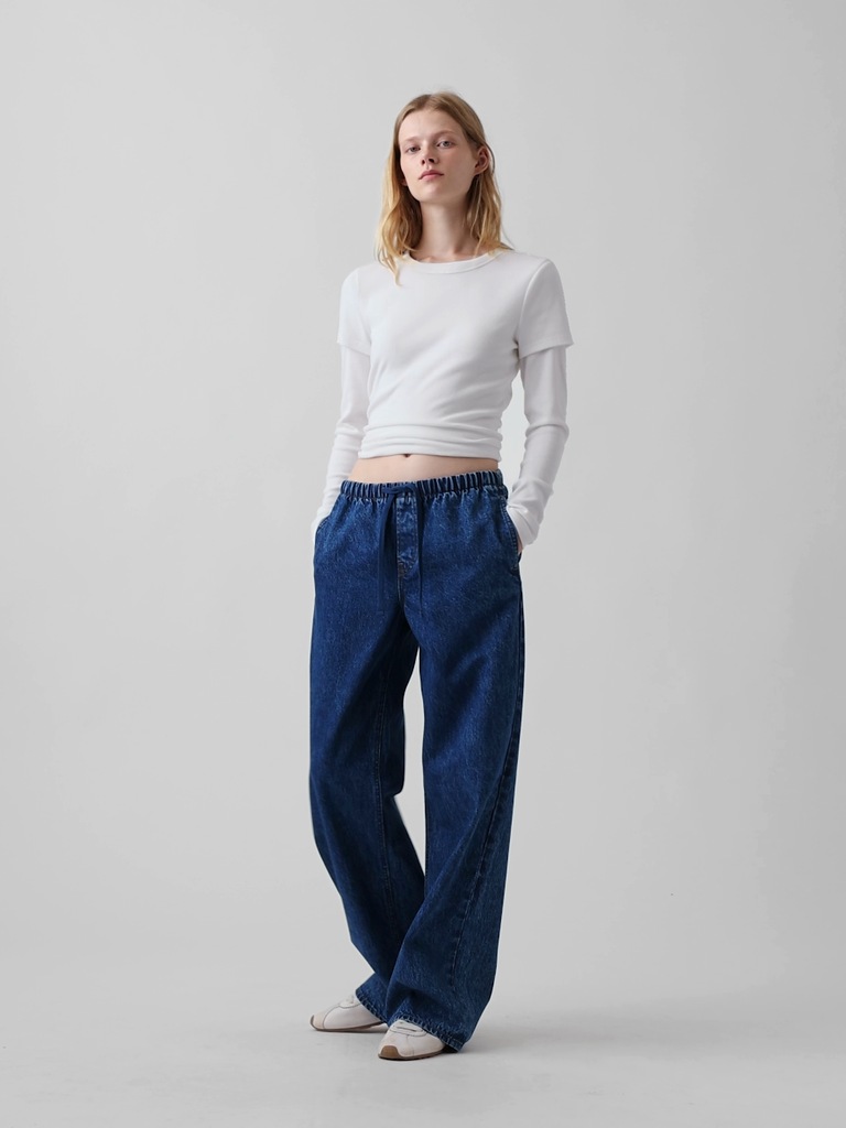 Low Rise '90s Loose Easy Jeans