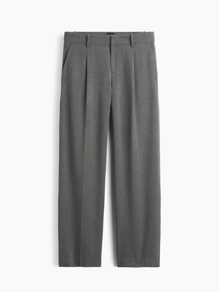 365 Low Rise Brushed Twill Pleated Trousers