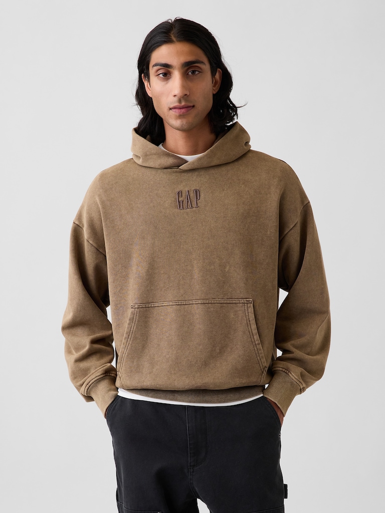 Heavyweight Oversized Logo Hoodie