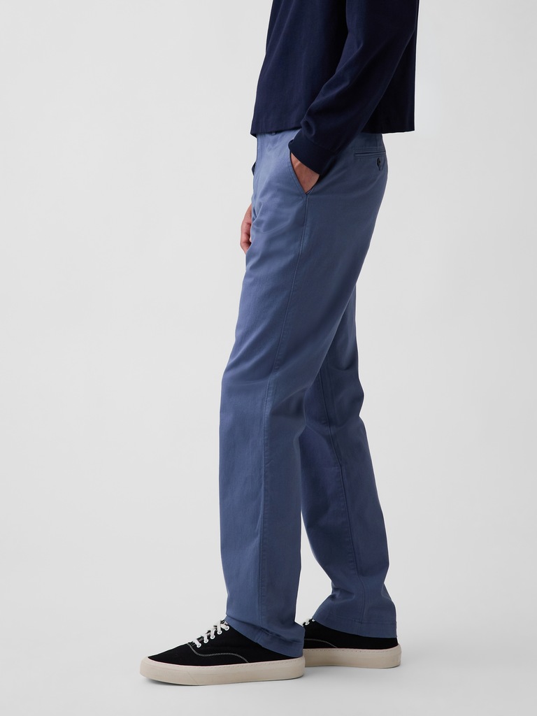 Modern Straight Khakis