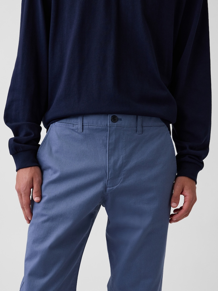 Modern Straight Khakis