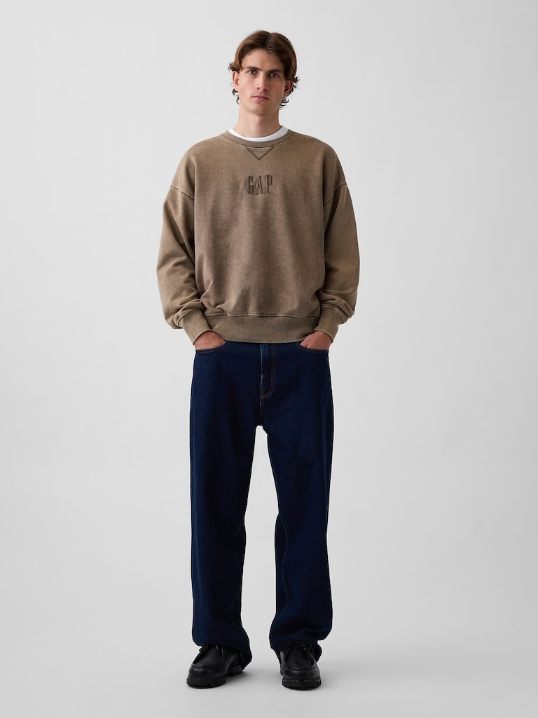 Heavyweight Oversized Logo Sweatshirt