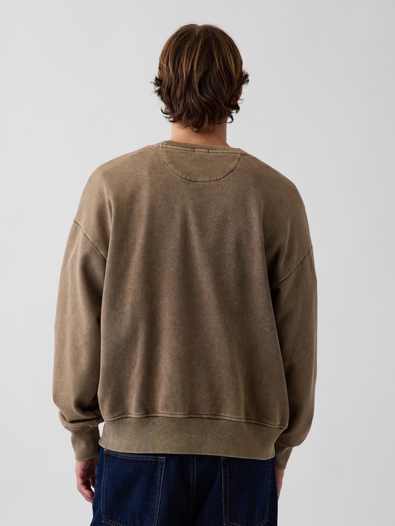 Heavyweight Oversized Logo Sweatshirt