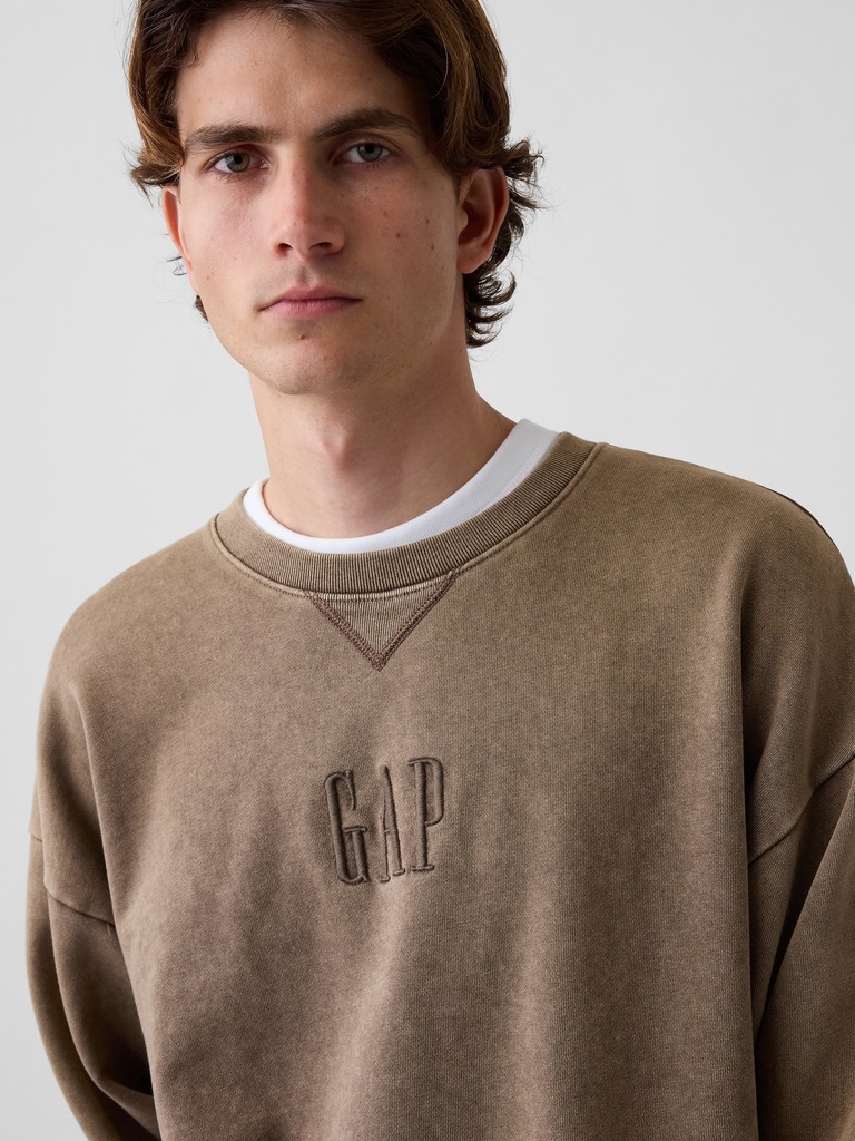 Heavyweight Oversized Logo Sweatshirt