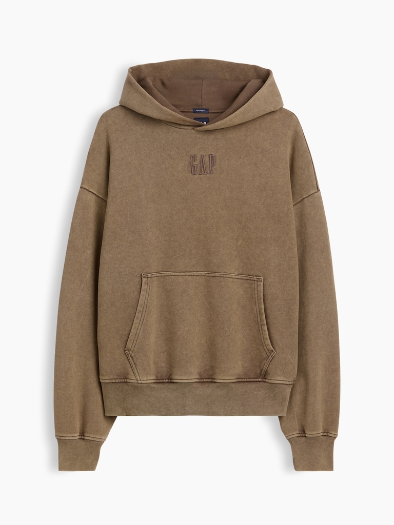 Heavyweight Oversized Logo Hoodie