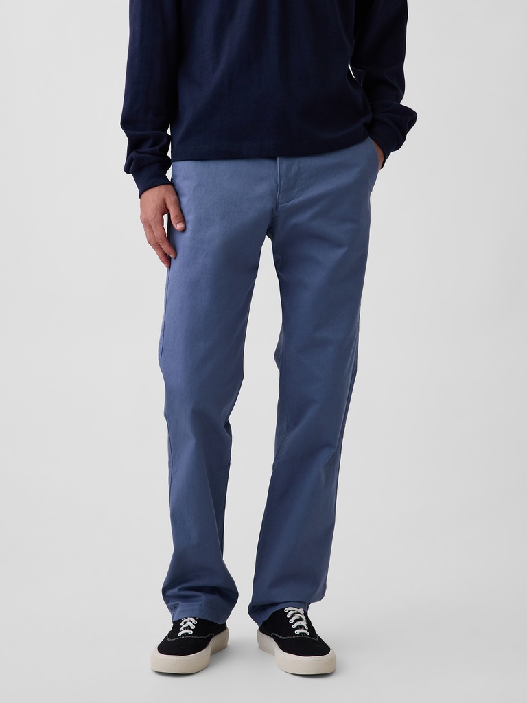 Modern Straight Khakis