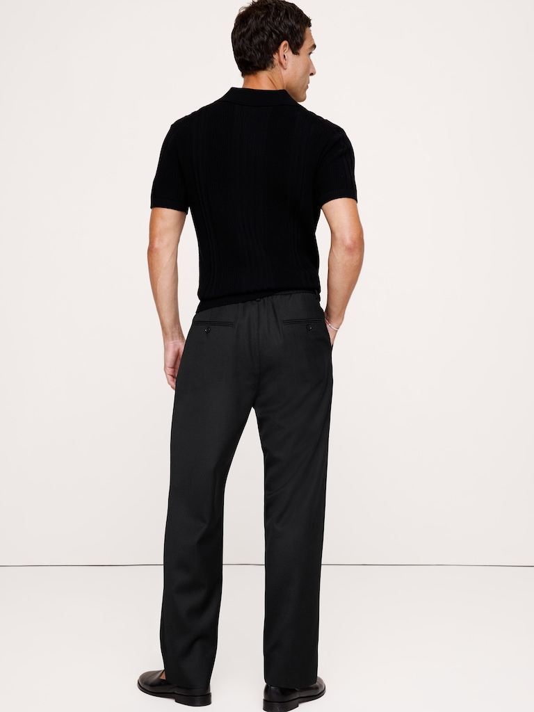 Relaxed Twill Dress Pant