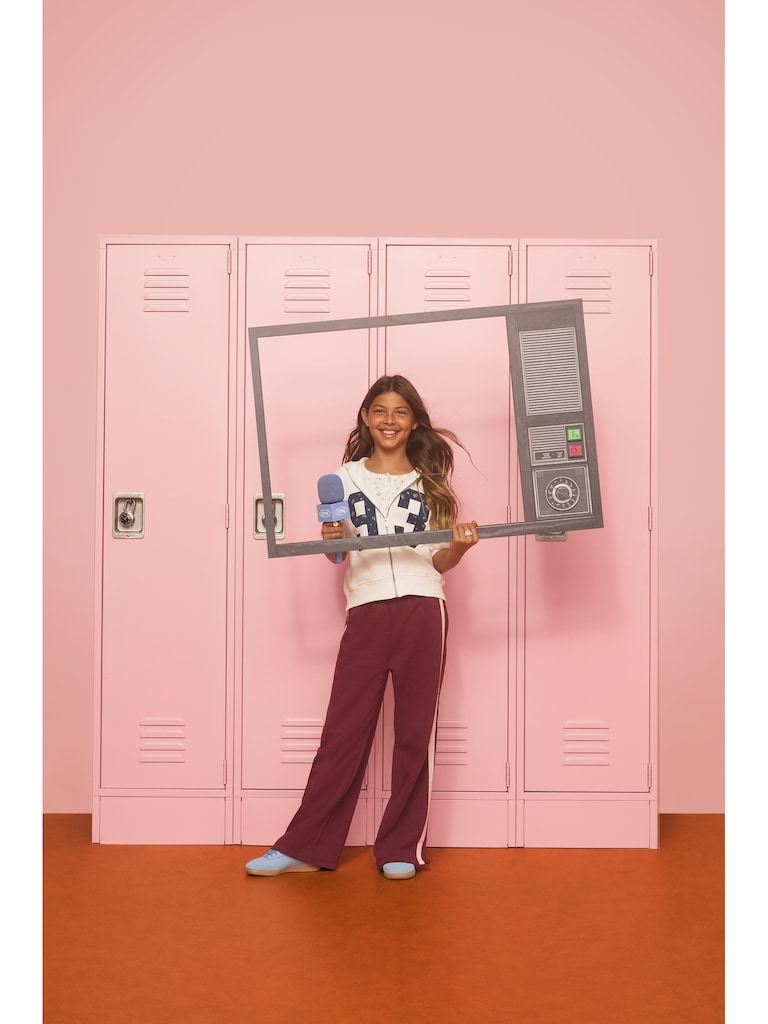 Super Baggy Wide-Leg Retro Sweatpants for Girls