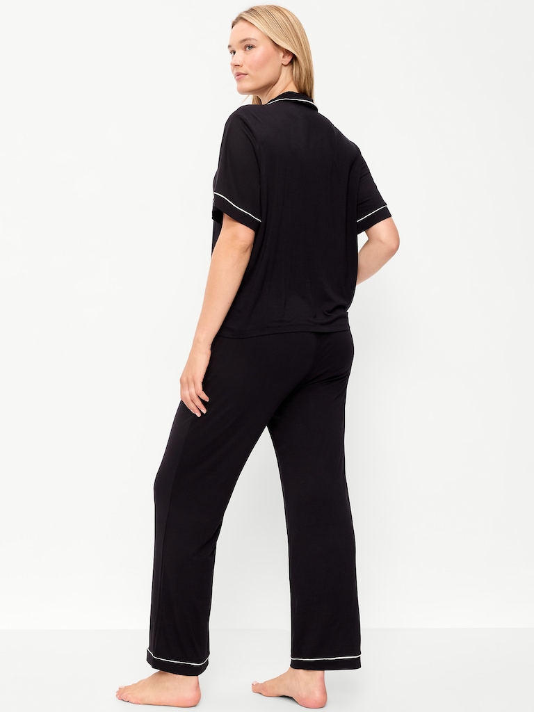 Sunday Sleep Knit Jersey Pant Set