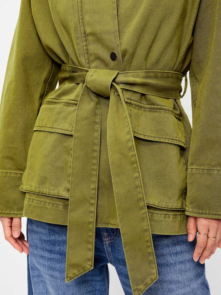 Belted Utility Jacket