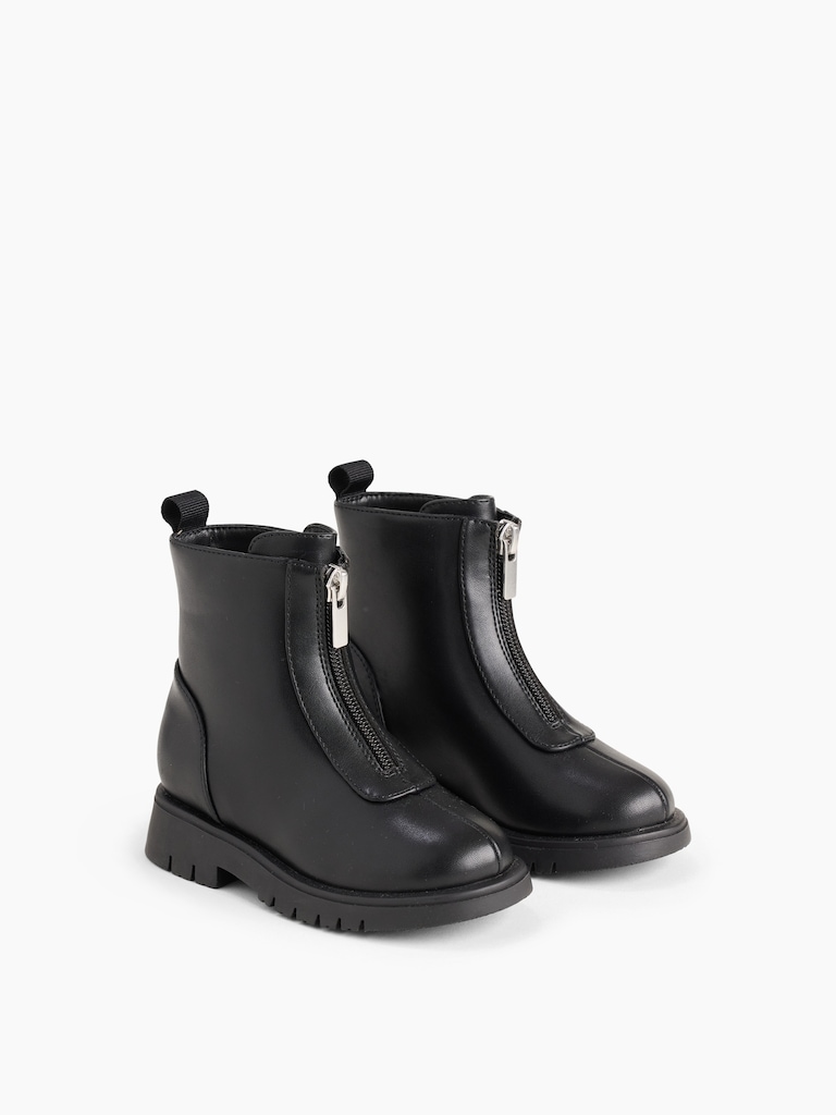 Toddler Zip-Front Boots