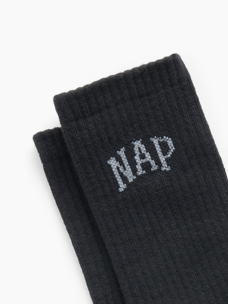 NAP Logo Crew Socks