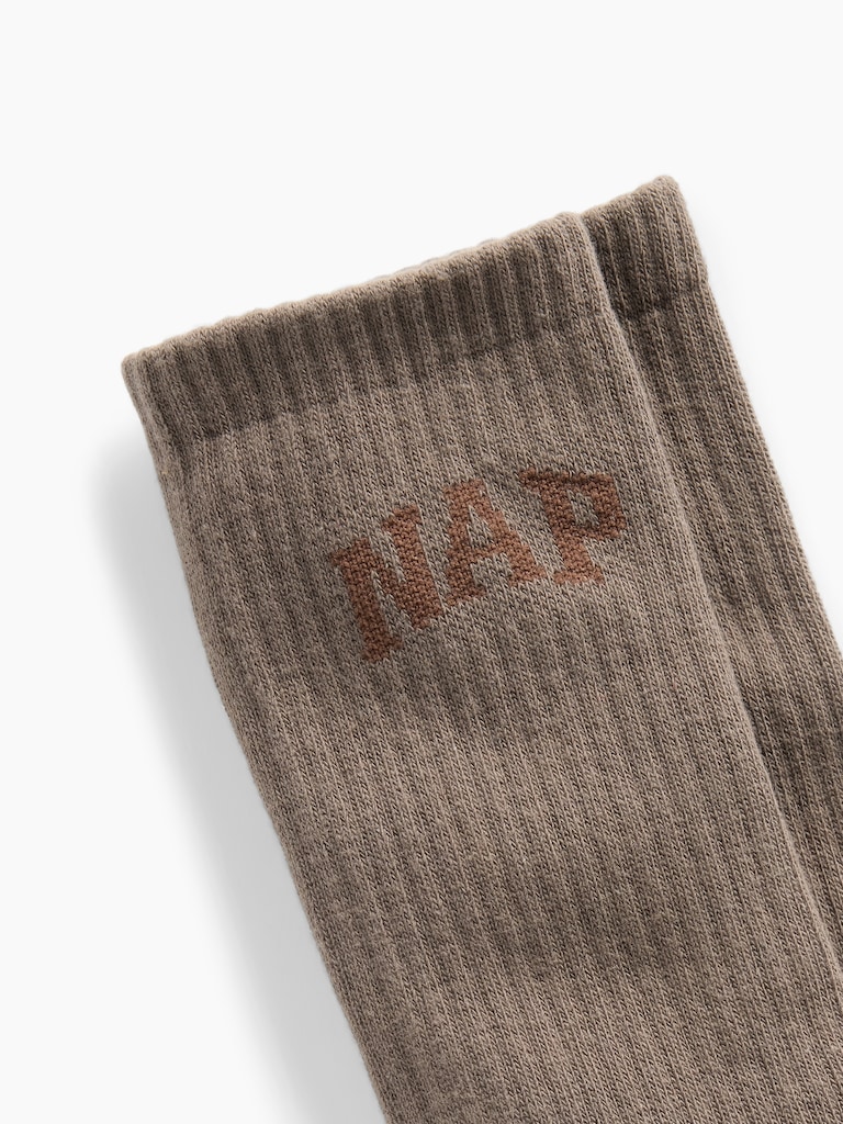 NAP Logo Crew Socks