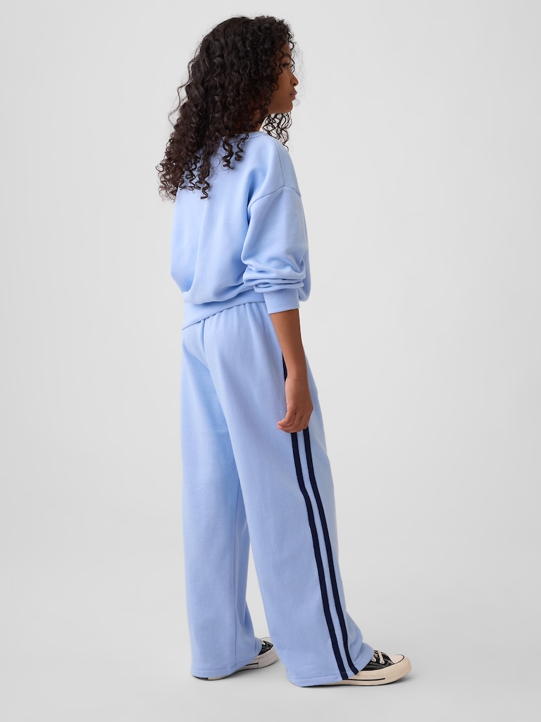 Kids Relaxed French Terry Track Pants