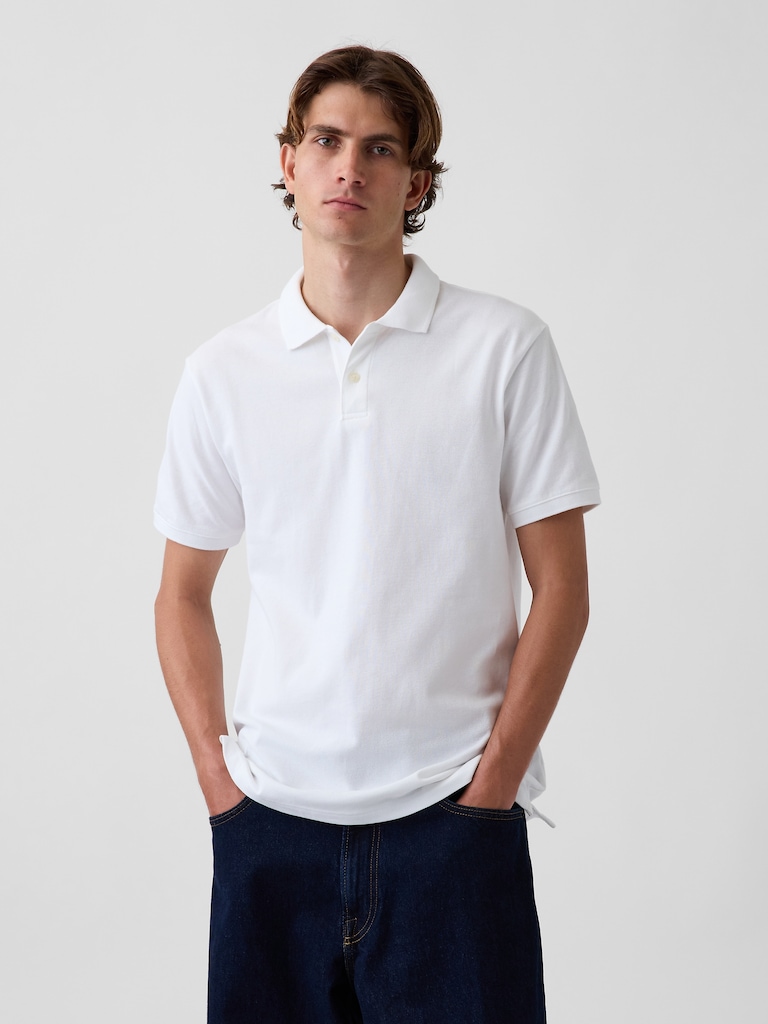 Polo en piqué