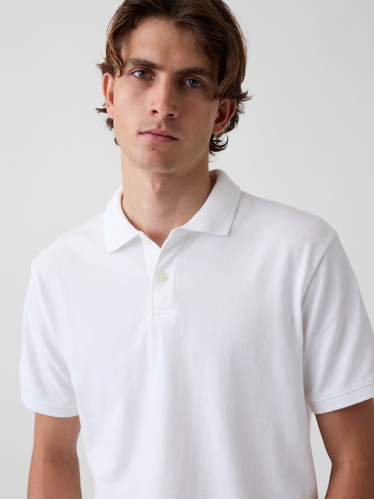 Polo en piqué