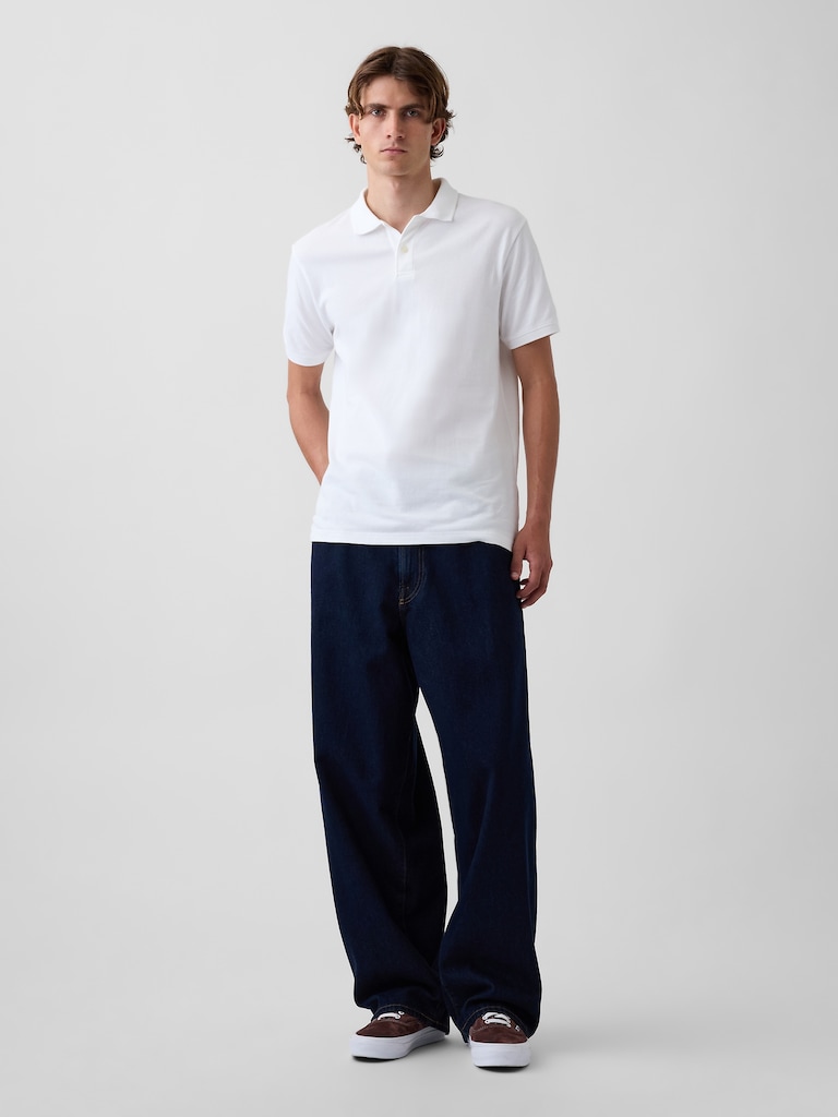 Polo en piqué