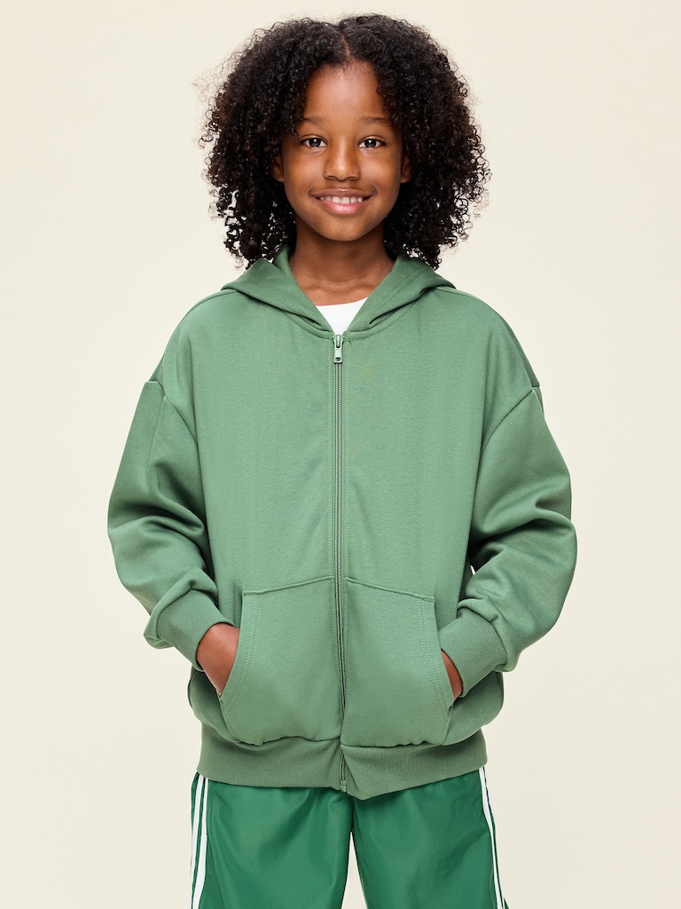 Oversized Zip Hoodie for Boys