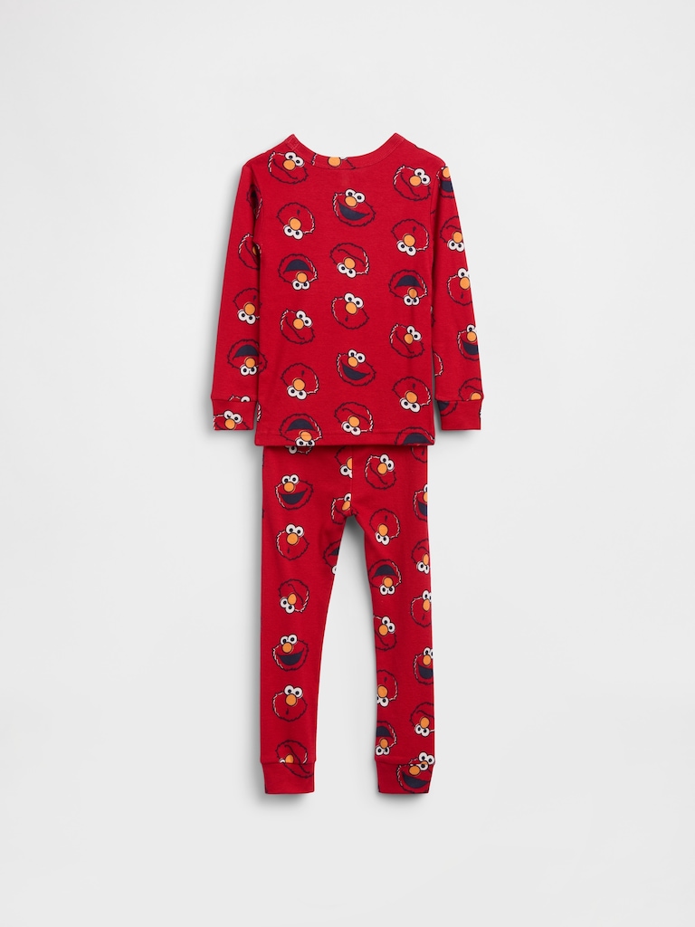 Baby & Toddler Sesame Street Organic Brushed Cotton Elmo PJ Set