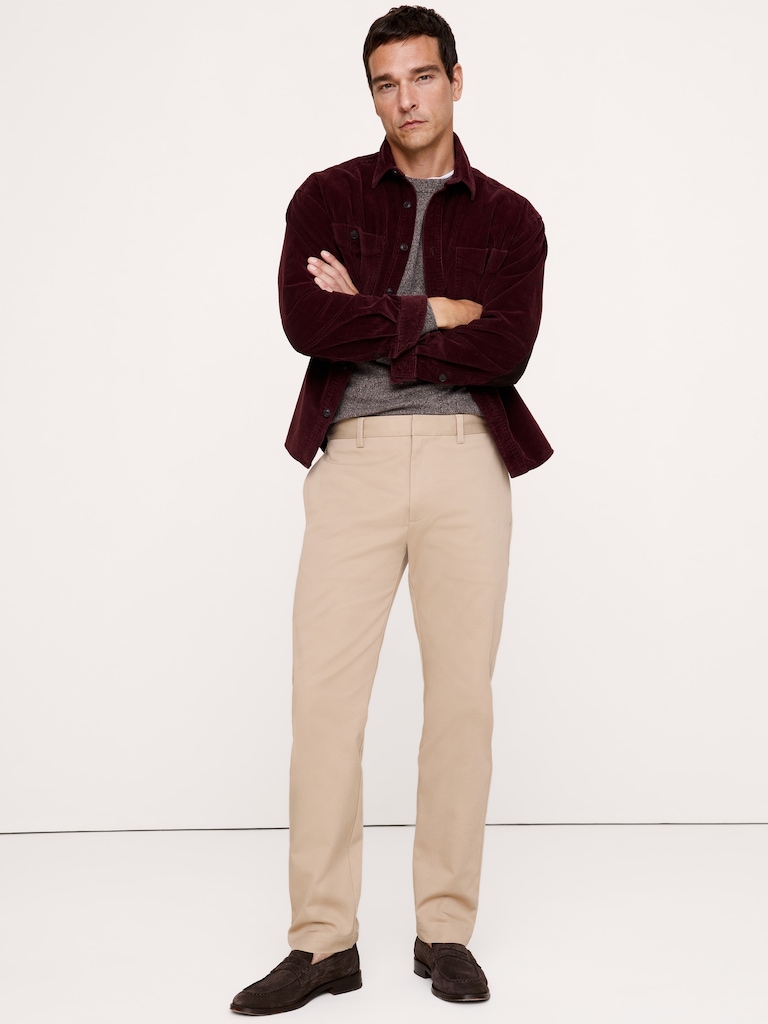 Straight Italian-Stretch Chino