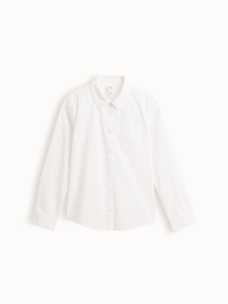 Kids Uniform Poplin Shirt