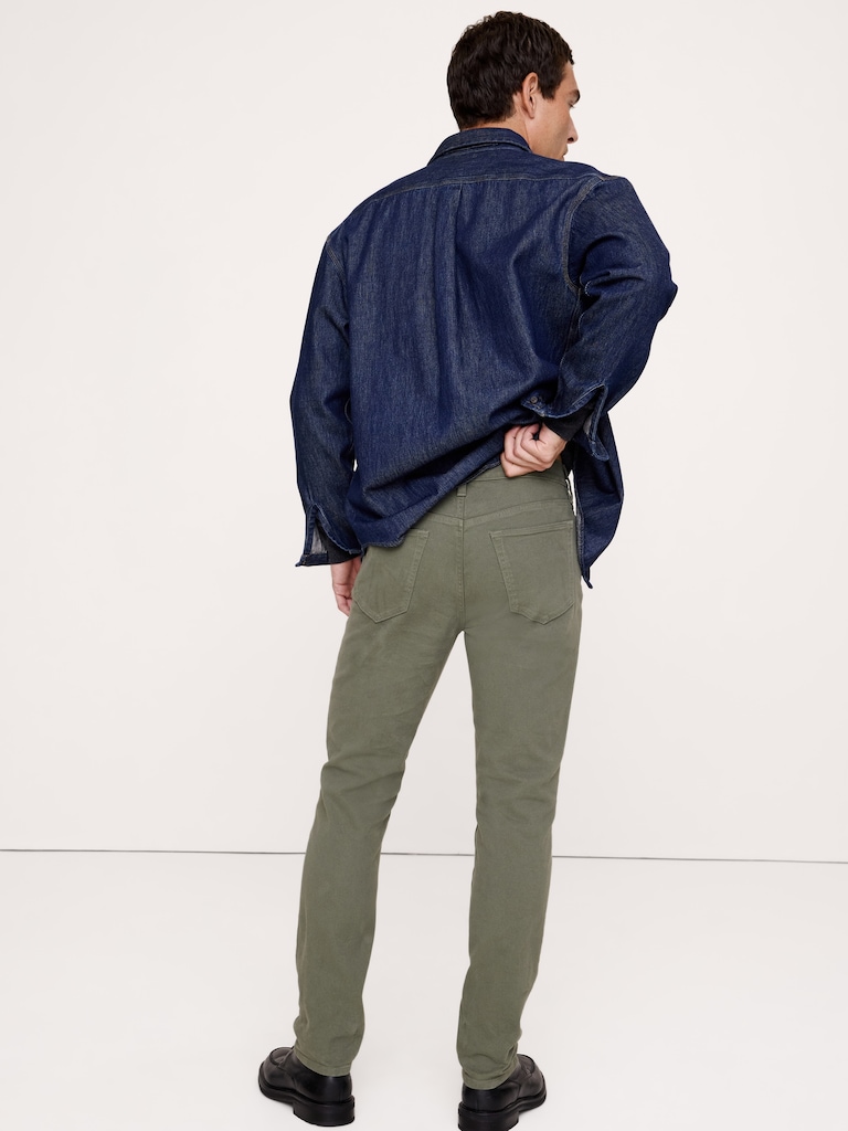 Slim Brushed Traveler Pant