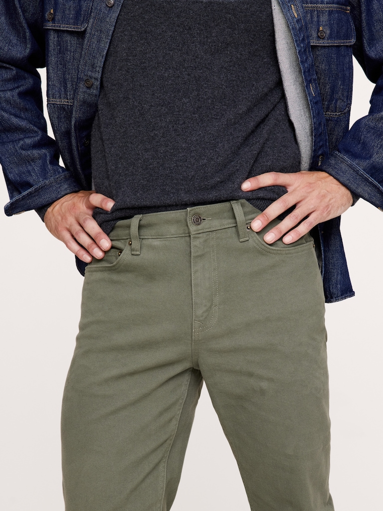 Slim Brushed Traveler Pant