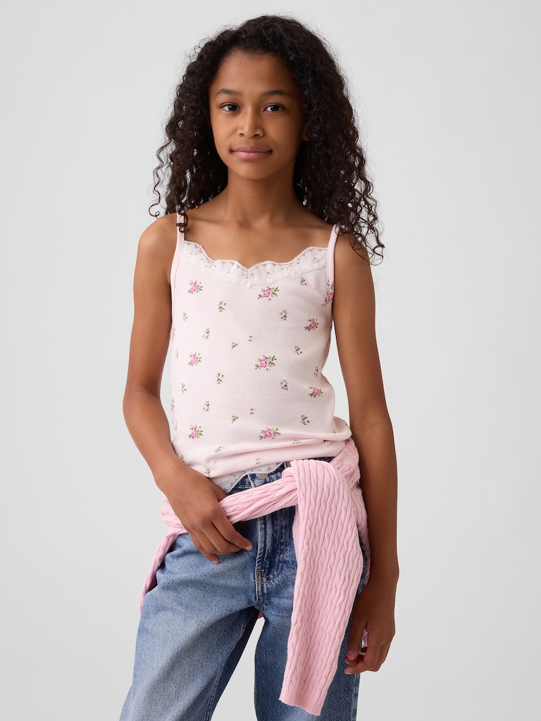 Kids Lace-Trim Cami