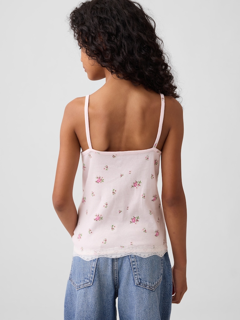 Kids Lace-Trim Cami