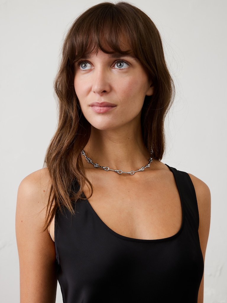 Bar Link Necklace