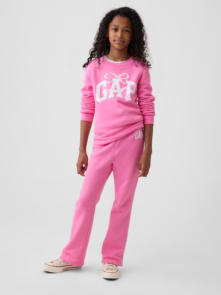 Kids Graphic Bootcut Sweatpants