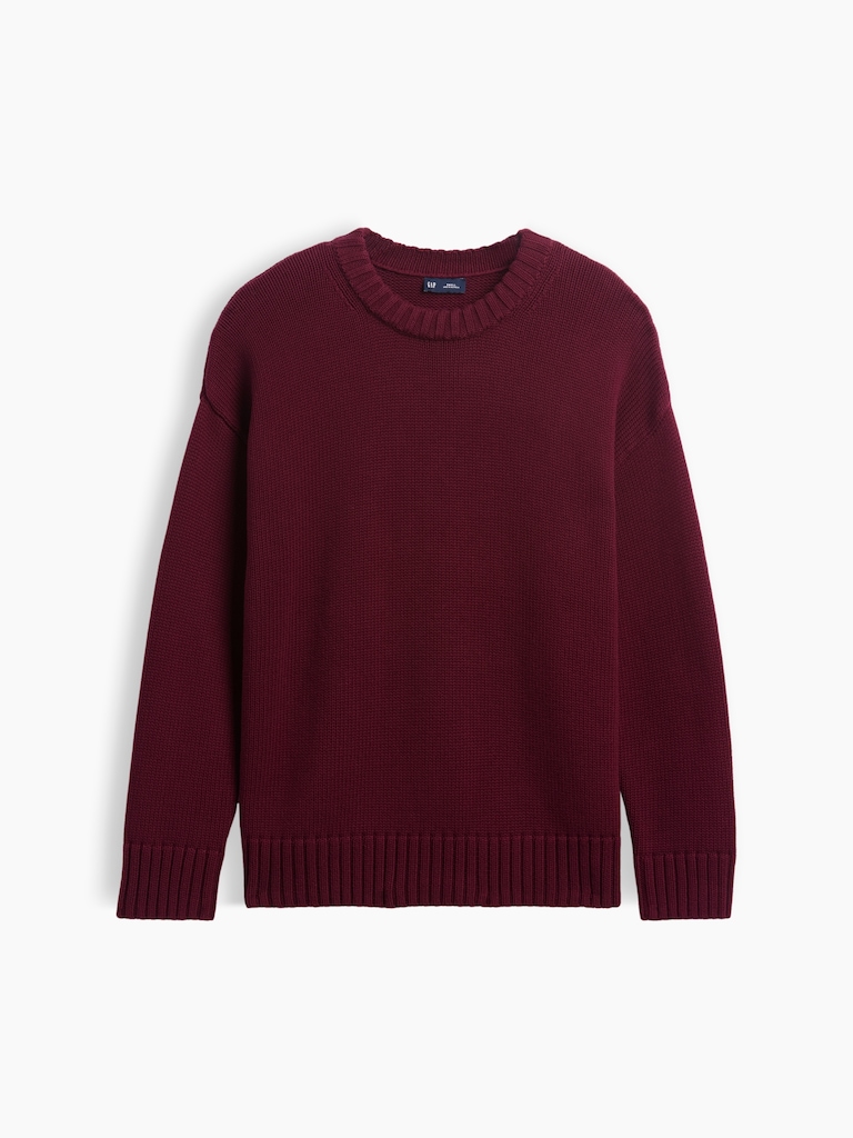 100% Cotton Oversized Sweater