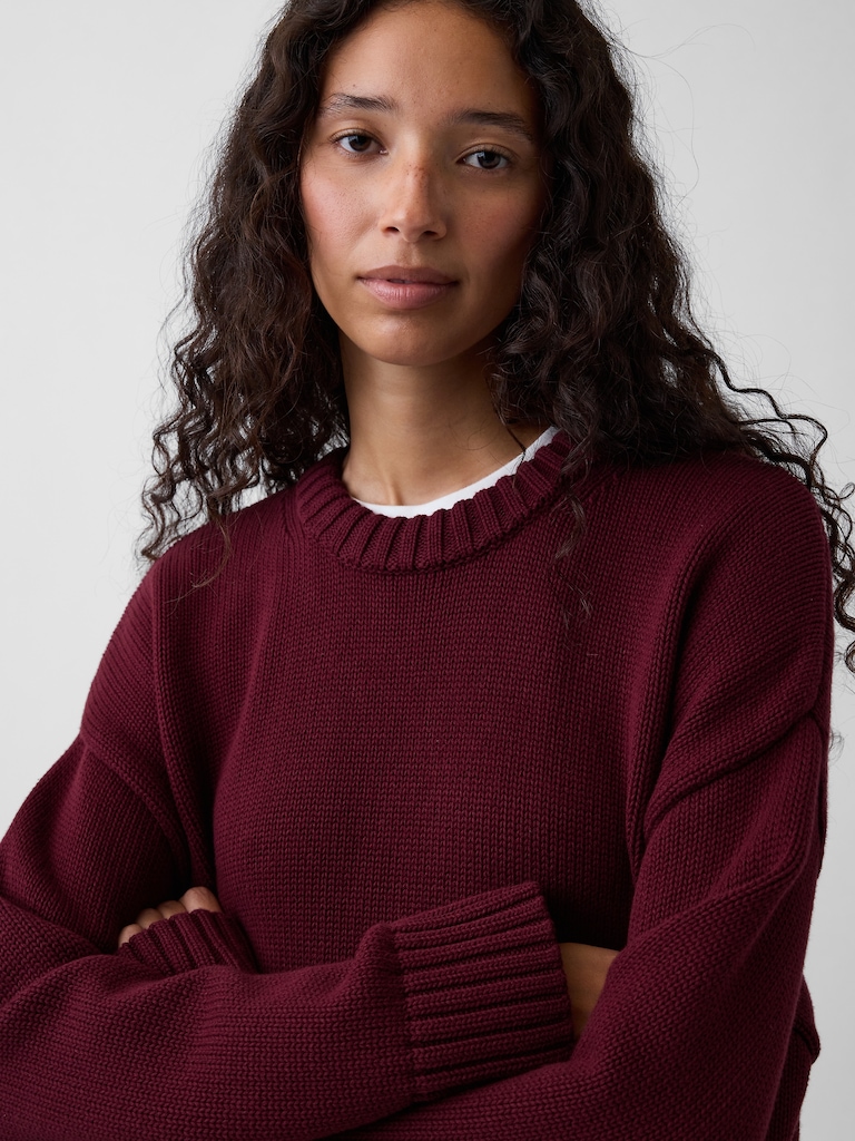 100% Cotton Oversized Sweater