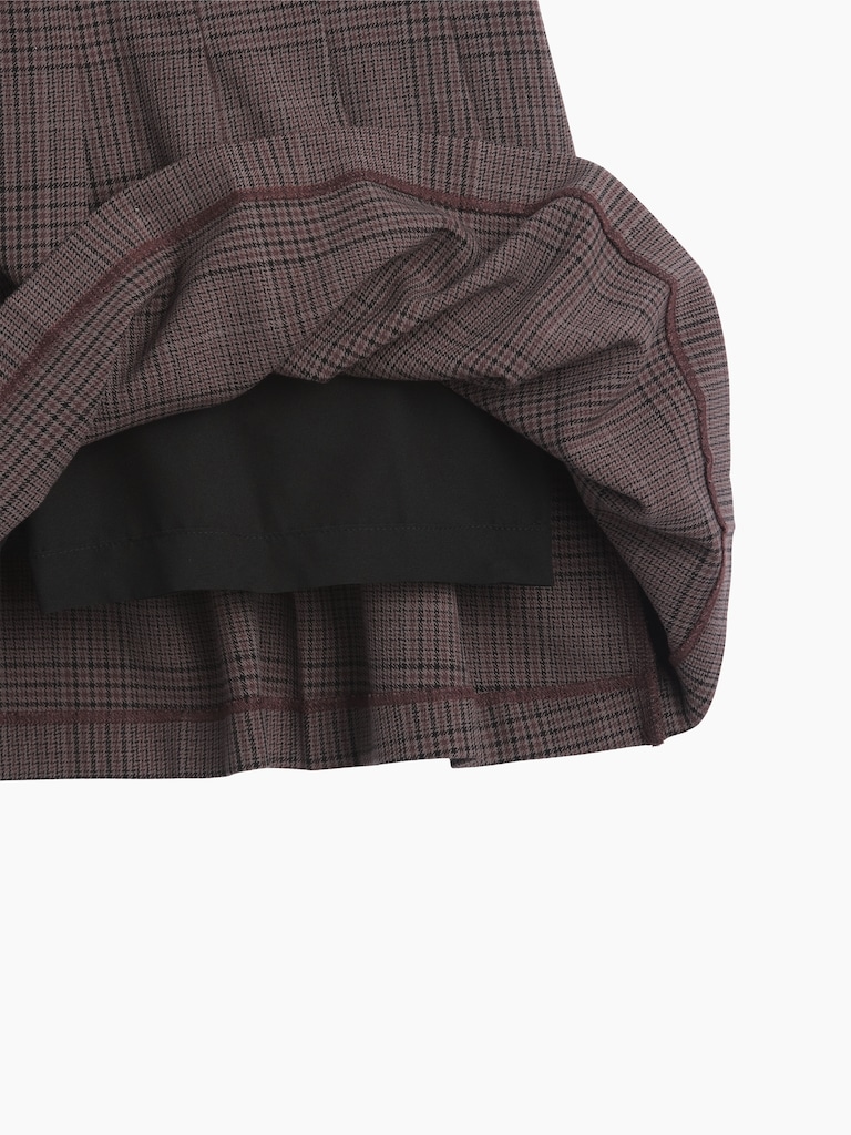 Pleated Mini Skort