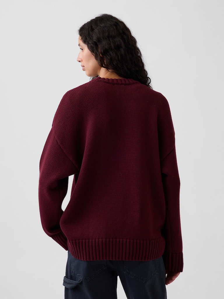 100% Cotton Oversized Sweater