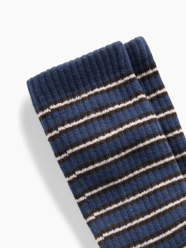 Rib Stripe Socks