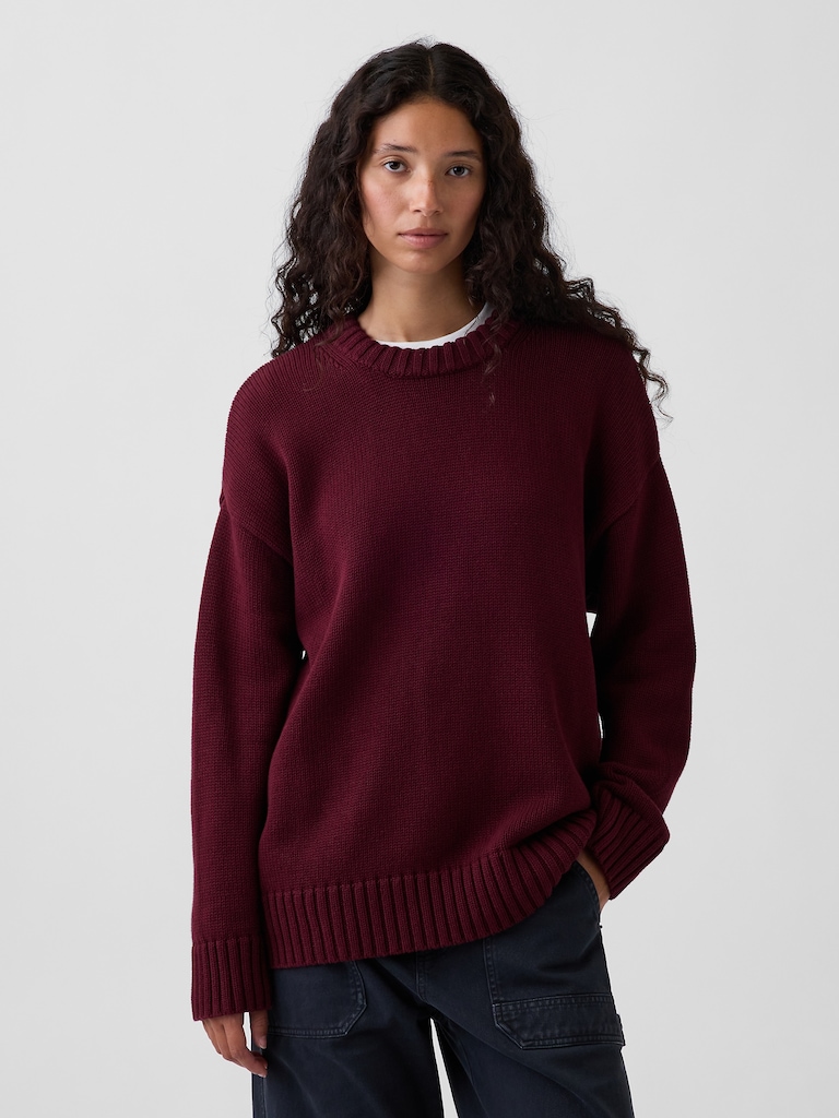 100% Cotton Oversized Sweater