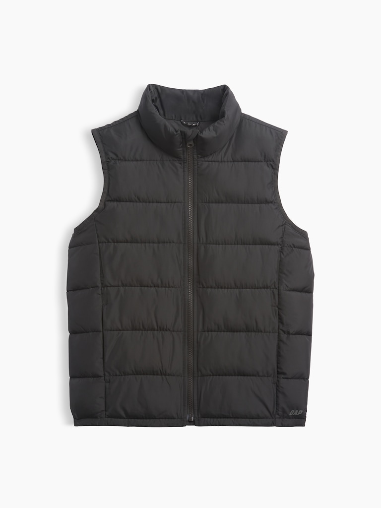 Kids Recycled Lightweight Puffer Vest