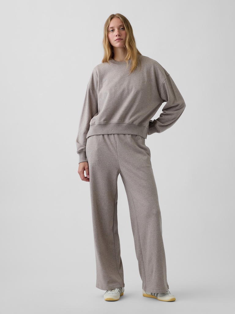 VintageSoft Terry Oversized Wedge Sweatshirt