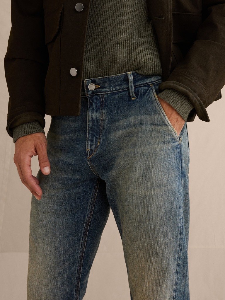 Straight Twisted Seam Jean