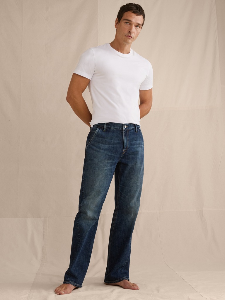 Straight Twisted Seam Jean