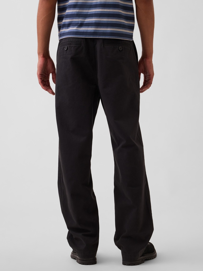 Heavyweight Twill Baggy Khakis